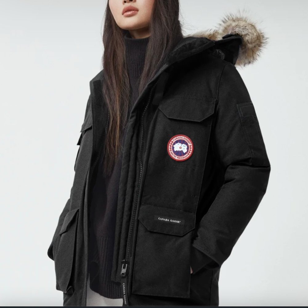 Brand New Canada Goose Expedition Parka Fusion Fit Women's Black Small